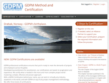 Tablet Screenshot of gdpm.com
